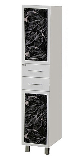 Misty Пенал для ванной Боливия L черная ночь  – фото, картинка, фотография-1