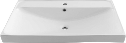 Aquanet Тумба с раковиной Алвита New 80 Flash белая матовая – картинка-9