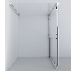 Vincea Душевой уголок Garda 140x100 VSR-1G1014CL профиль хром стекло прозрачное – фотография-5