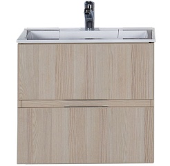 Aquanet Тумба с раковиной Алвита 60 ясень коимбро – фотография-5