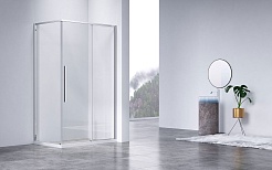 Vincea Душевой уголок Slim-N 100x80 VSR-4SN8010CL профиль хром стекло прозрачное – фотография-3