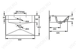 Jacob Delafon Мебель для ванной "Reve 60" дым – фотография-4