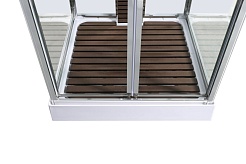 Avacan Душевая кабина 100/100 Z1910LED прозрачная – фотография-11