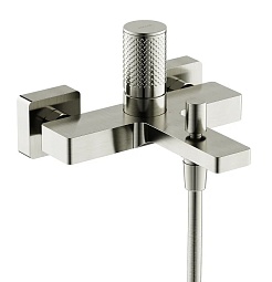 BelBagno Смеситель для ванны и душа термостатический Nexus брашированный никель SC9014BN – фотография-1