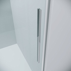 Grossman  Душевой уголок Galaxy 110x70x195 профиль хром стекло прозрачное – фотография-3