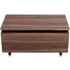 Cezares Тумба с раковиной Slider 80 с 2 ящиками дымчатый орех – фотография-5