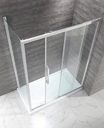 Cezares Душевой уголок LUX-SOFT-W-AH-1-140/100-C-Cr-IV – фотография-2