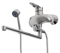 Mixline Смеситель для ванны и раковины 40k ML03-02 хром – фотография-2