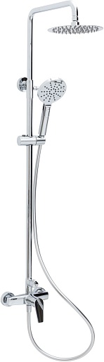 Allen Brau Душевая стойка Eclipse 5.E1006-00 хром – фото-1