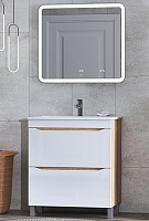 Vigo Мебель для ванной Grani 750-0-2 белая/дуб сонома