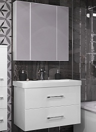 Opadiris Мебель для ванной Арабеско 80 подвесная белая – фотография-1