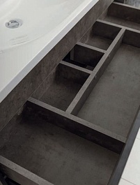 Cezares Мебель для ванной Premier-HPL 100 Archi Cemento, TCH – фотография-10