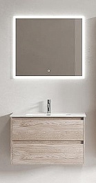 Sancos Мебель для ванной Libra 80 дуб галифакс натуральный – фотография-1
