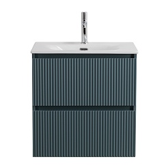 BelBagno Тумба под раковину Uno mini 50 подвесная Голубой матовый – фотография-2