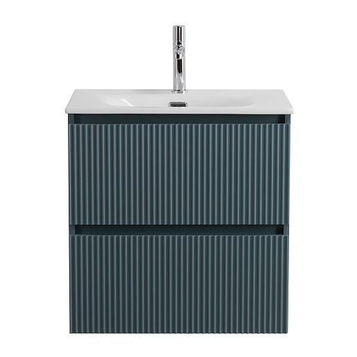 BelBagno Тумба под раковину Uno mini 50 подвесная Голубой матовый – фотография-2