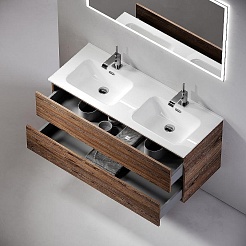 Sancos Тумба под раковину Urban 120-2 дуб чарльстон – фотография-3