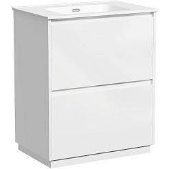 Sancos Мебель для ванной Libra Floor 70 белый глянец – фотография-6