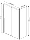 Vincea Душевой уголок Lugano 130x90 VSR-1L9013CL-1 профиль хром стекло прозрачное – картинка-10