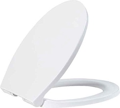 Creavit Сиденье для унитаза Jaws/Amorf KC4090 с микролифтом, ультратонкая – фотография-1