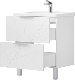 Volna Тумба под раковину Twing 80.2Y белая – фотография-3