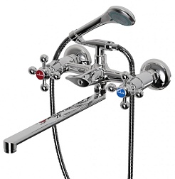 Mixline Смеситель для ванны и раковины 1/2 керамический ML07-02 – фотография-1