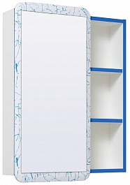 Runo Мебель для ванной Капри 55 синяя – фотография-3