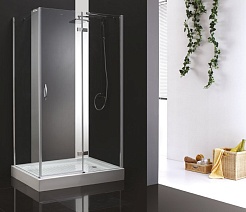 Cezares Душевой уголок BERGAMO-W-AH-1-90/80-C-Cr-R – фотография-3