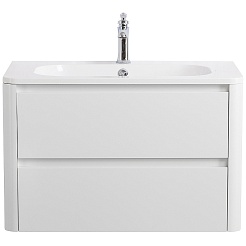 Cezares Тумба с раковиной Relax 80 подвесная bianco lucido – фотография-2