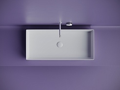 Ceramicanova Мебельная раковина Element 80 CN6072 белая – фотография-2