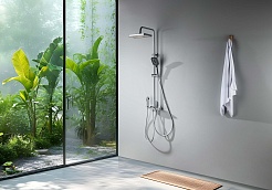 Aquatek Душевая система Поларис AQ3040CR хром – фотография-2