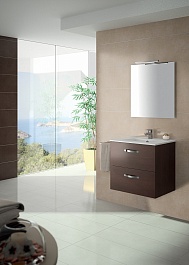 Jacob Delafon Мебель для ванной "Ola 60" темный дуб – фотография-2