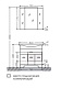 СанТа Мебель для ванной Монарх 80 на цоколе – картинка-11