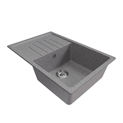 Mixline Мойка кухонная ML-GM19 темно-серый – фотография-2