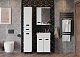 Onika Мебель для ванной Балтика-Квадро 55.11 Black L белая – фотография-17