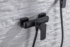 Allen Brau Смеситель для душа Infinity 5.21010-31 черный матовый – фотография-3