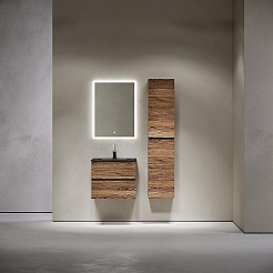 Sancos Тумба с раковиной Urban 60 дуб чарльстон раковина Element 61 CN7001MB – фотография-5