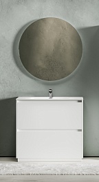 Sancos Мебель для ванной Libra Floor 90 белый глянец – фотография-1