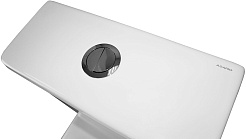 Azario Унитаз-моноблок Lodi AZ-8617 безободковый с бачком с сиденьем микролифт белый – фотография-10