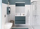 BelBagno Тумба под раковину Uno mini 90 подвесная Голубой матовый – картинка-22