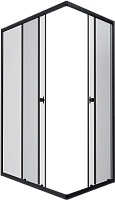 Triton Душевой уголок Вента Блэк 100/80 Щ0000057858