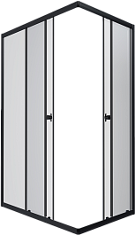 Triton Душевой уголок Вента Блэк 100/80 Щ0000057858 – фотография-1