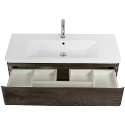 BelBagno Тумба под раковину Albano-Cer 105 подвесная Rovere Nature Grigio – фотография-5