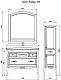 ASB-Woodline Тумба с раковиной Модерн 105 антикварный орех – картинка-39