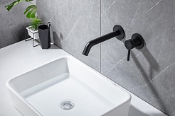 Allen Brau Смеситель для раковины Priority 5.31030-31 (с внутренней частью) черный матовый – фотография-2