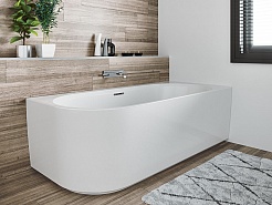 Riho Акриловая ванна DESIRE 184x84 L Velvet White – фотография-2