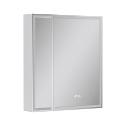 Equil Зеркальный шкаф Corner 70 белый – фотография-2