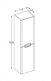  Пенал Гранда R белый – фотография-2