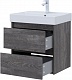 Aquanet Мебель для ванной Nova Lite 60 подвесная дуб серый – картинка-26