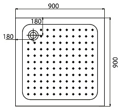 Поддон для душа "Nobile EF-8030" – фотография-2