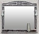 Sanflor Мебель для ванной Адель 100 венге, патина серебро – фотография-11
